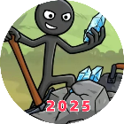 火柴人双人爬塔100楼游戏图标