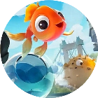 安静书公主贴纸游戏游戏图标