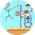 画根线起飞游戏图标