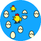 快乐小鸡游戏游戏图标