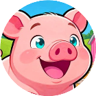 小猪往哪跑游戏图标
