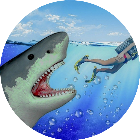 吞食鲨鱼大逃杀游戏图标