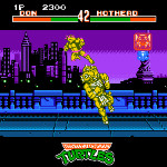 忍者神龟 - 激烈格斗