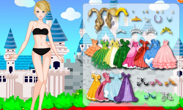 城堡舞会在线玩 梦幻换装游戏入口