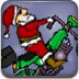 圣诞老人骑摩托游戏图标