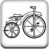 黑白单车游戏图标
