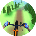 自行车山路赛游戏图标