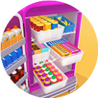 塞冰箱收纳游戏图标