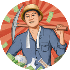 王铲铲的致富之路游戏图标