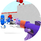 彩弹射击游戏游戏图标