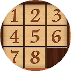 数字华容道益智游戏游戏图标