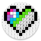 数字涂色欢乐解压坊游戏图标