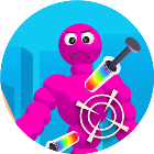 解压橡皮小怪兽游戏图标