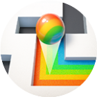 迷宫彩绘游戏图标