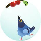 疯狂的鸽子跳舞游戏图标